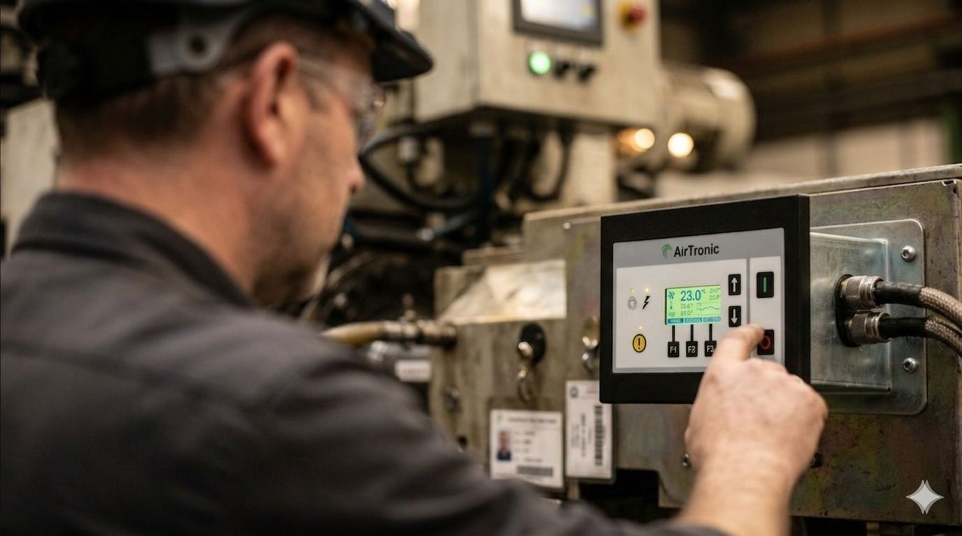 Controladores de compressores industriais